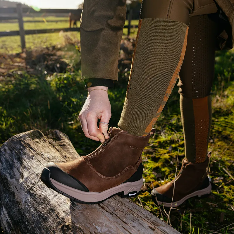 LeMieux Trex Wateproof Ladies Zip Boots - Brown-8