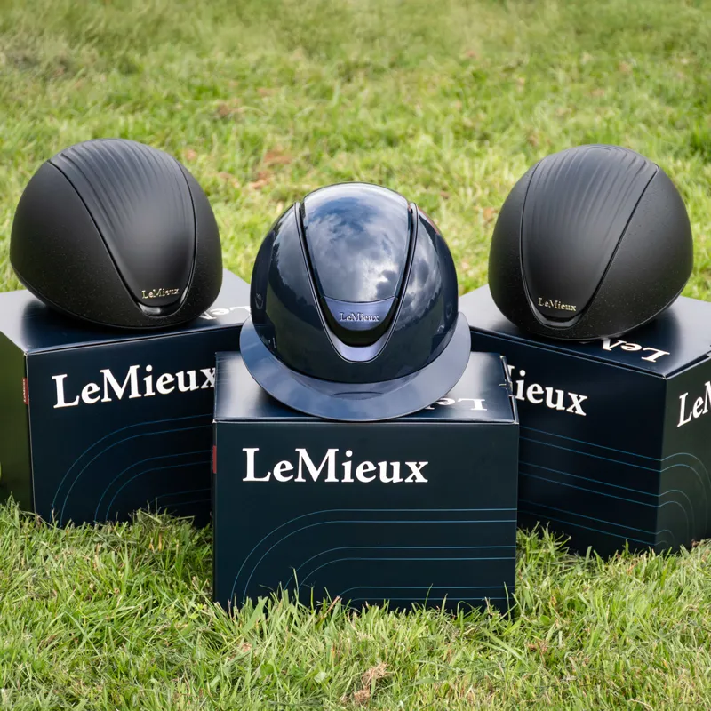 LeMieux Vexa Skull Cap Riding Helmet - Black - In-Store Pre-Order-4