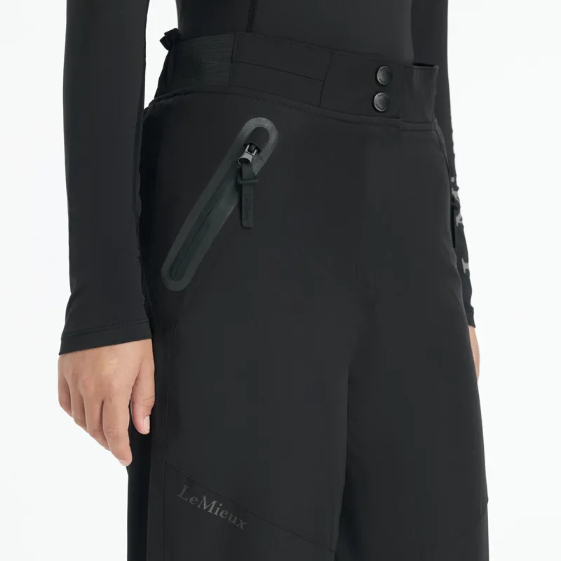 LeMieux Young Rider Drytex Stormwear Waterproof Trousers - Black-1