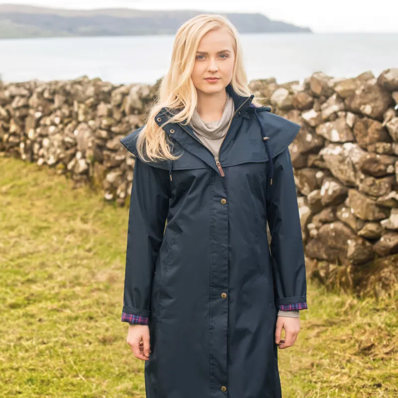 Lighthouse Outback Ladies Full Length Waterproof Jacket - Nightshade-2