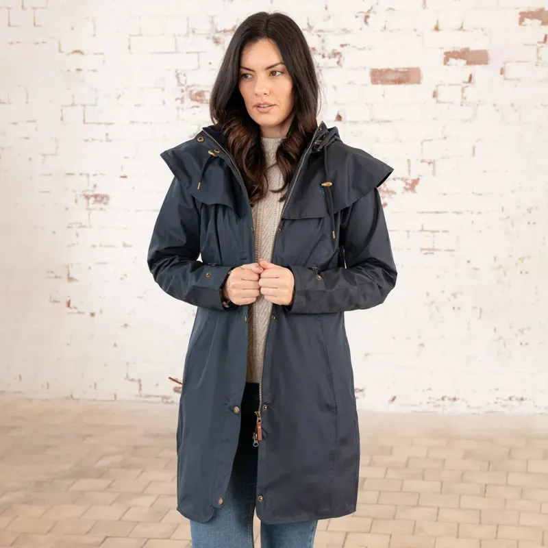 Lighthouse Outrider Ladies 3/4 Length Waterproof Jacket - Nightshade