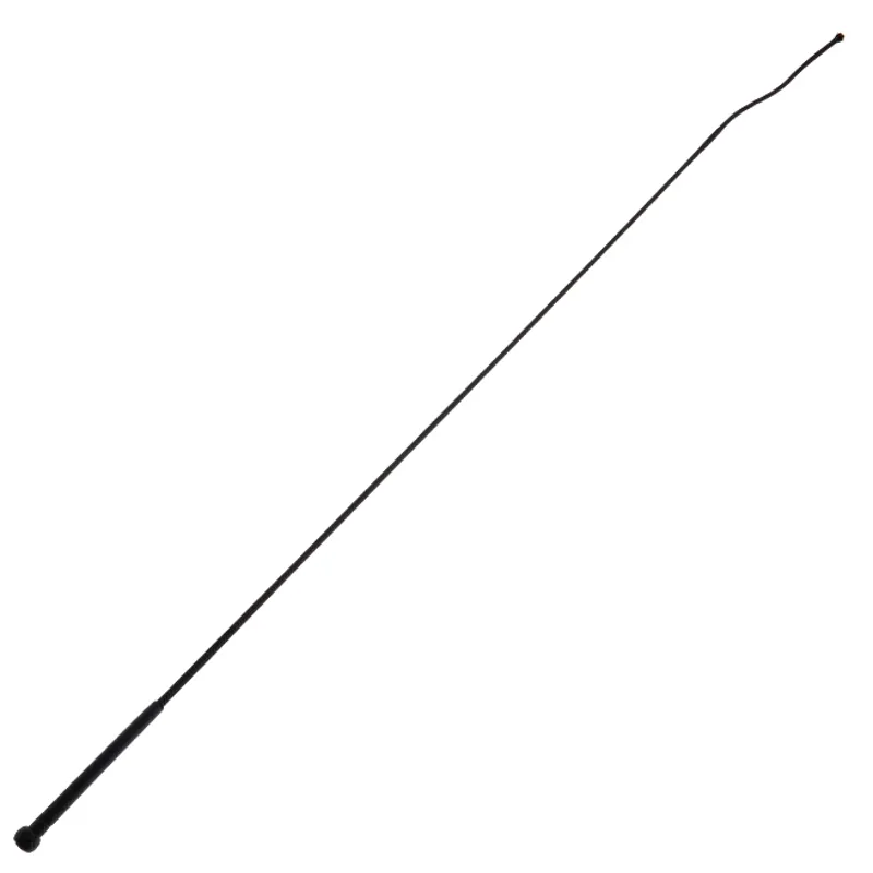 Redpost Lightweight Moulded Handle Dressage Whip - Black
