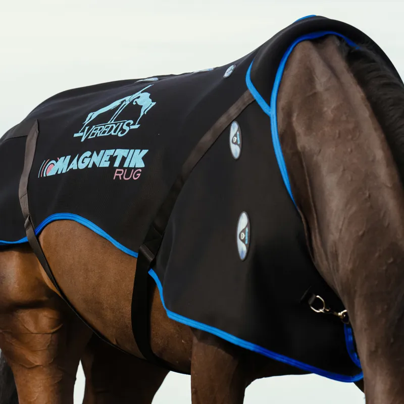 Veredus Magnetik Magneticotherapy Rug - Black/Blue-4