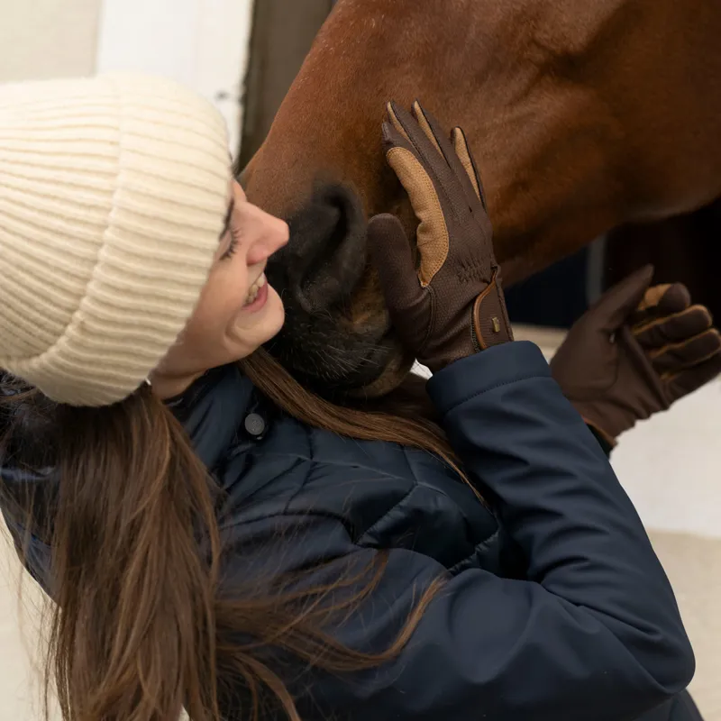 Roeckl Malta Winter Riding Gloves - Mocha-1