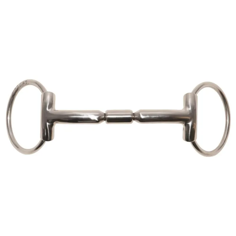 Metalab Elite Loose Ring Straight Bar Snaffle Bit