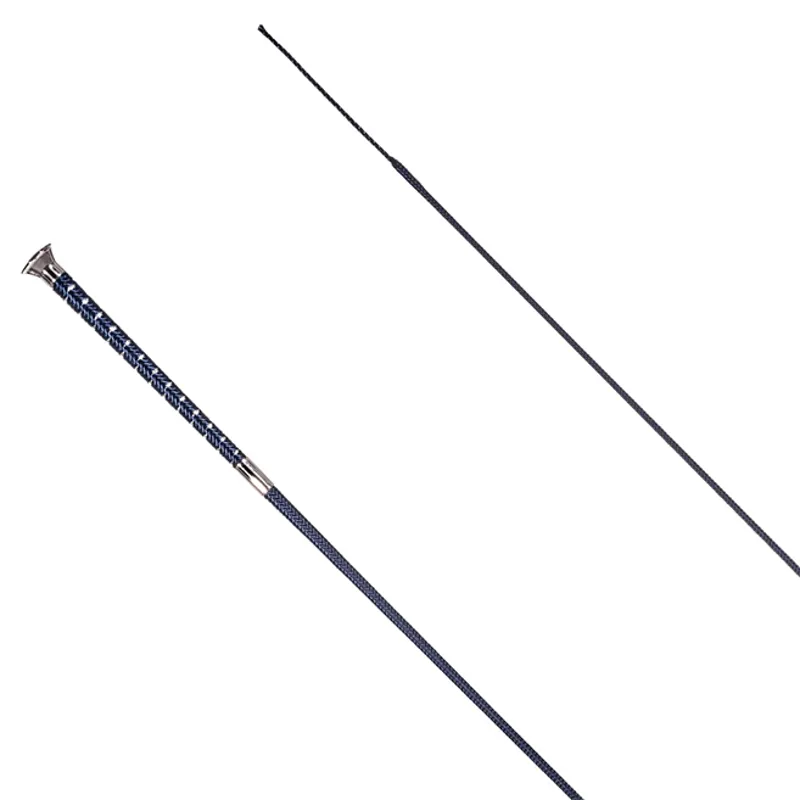 Redpost Metallic Fleck Dressage Whip - Navy