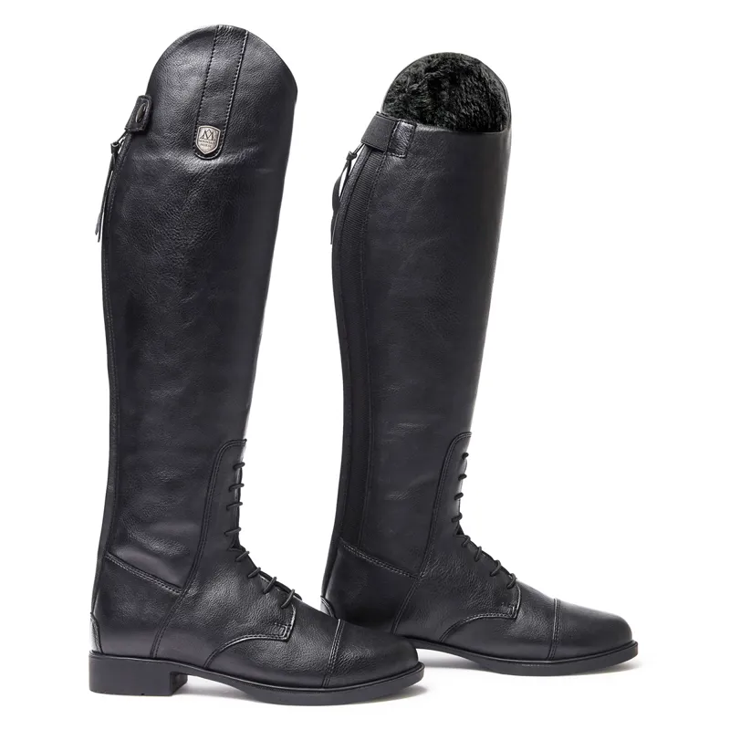 Mountain Horse Veganza Winter Junior Tall Riding Boots - Black