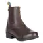 Moretta Clio Zip Synthetic Adults Jodhpur Boots - Brown