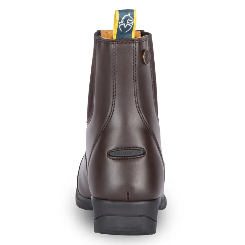 Moretta Clio Zip Synthetic Adults Jodhpur Boots - Brown-2