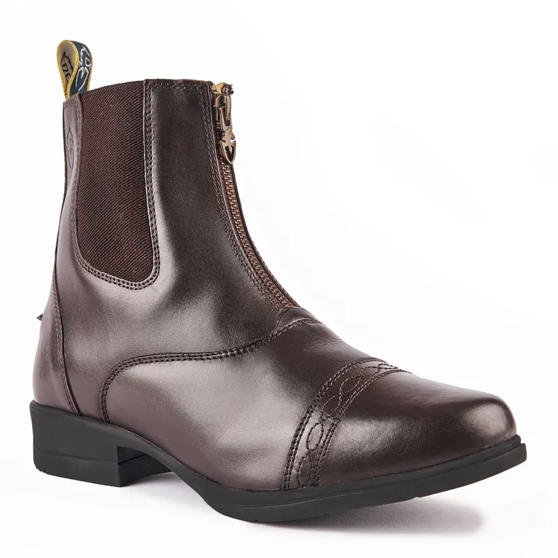 Moretta Rosetta Adults Paddock Boots - Brown