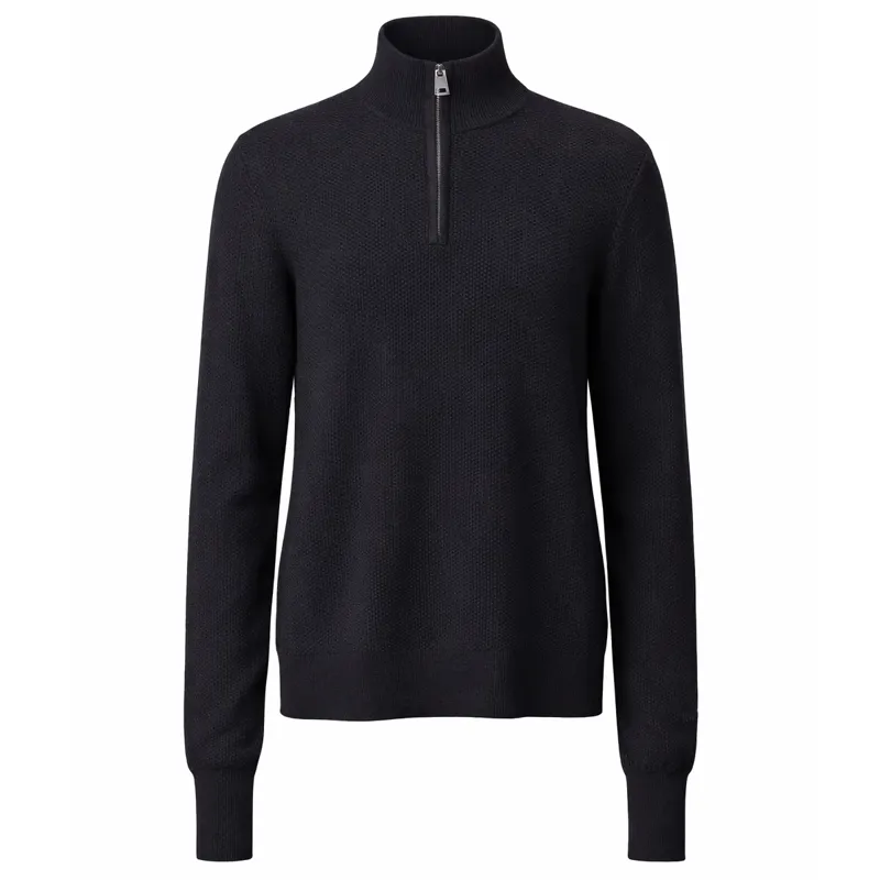 Mountain Horse Moss Cashmere Unisex Jumper - Black