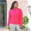 Pikeur Athleisure 1023 Womens Quilted Jacket - Raspberry Pink