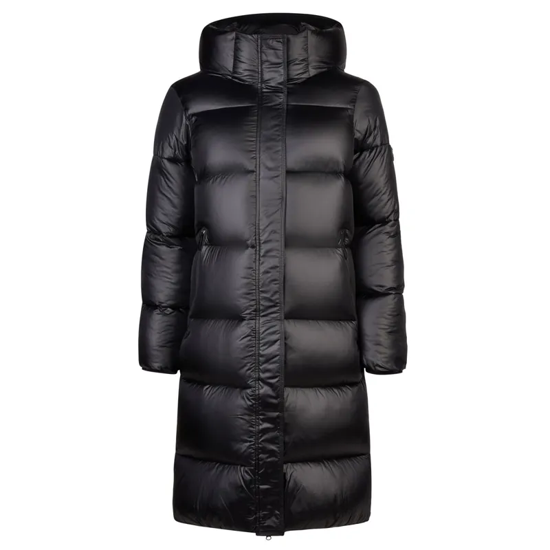 Pikeur Selection 8025 Womens Quilted Long Coat - Black-4