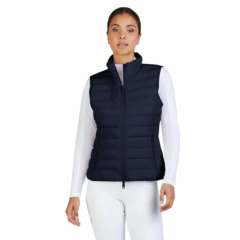 Pikeur Athleisure 7002 Ladies Quilted Gilet - Navy