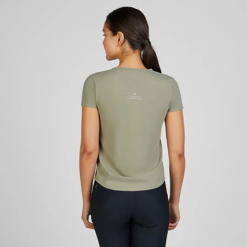 Pikeur Athleisure 7218 Ladies Functional Tee - Light Moos-1