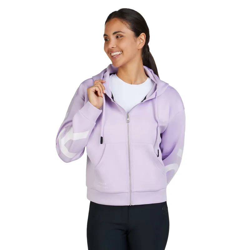 Pikeur Athleisure 7281 Ladies Hoody Jacket - Lavender Blush-2
