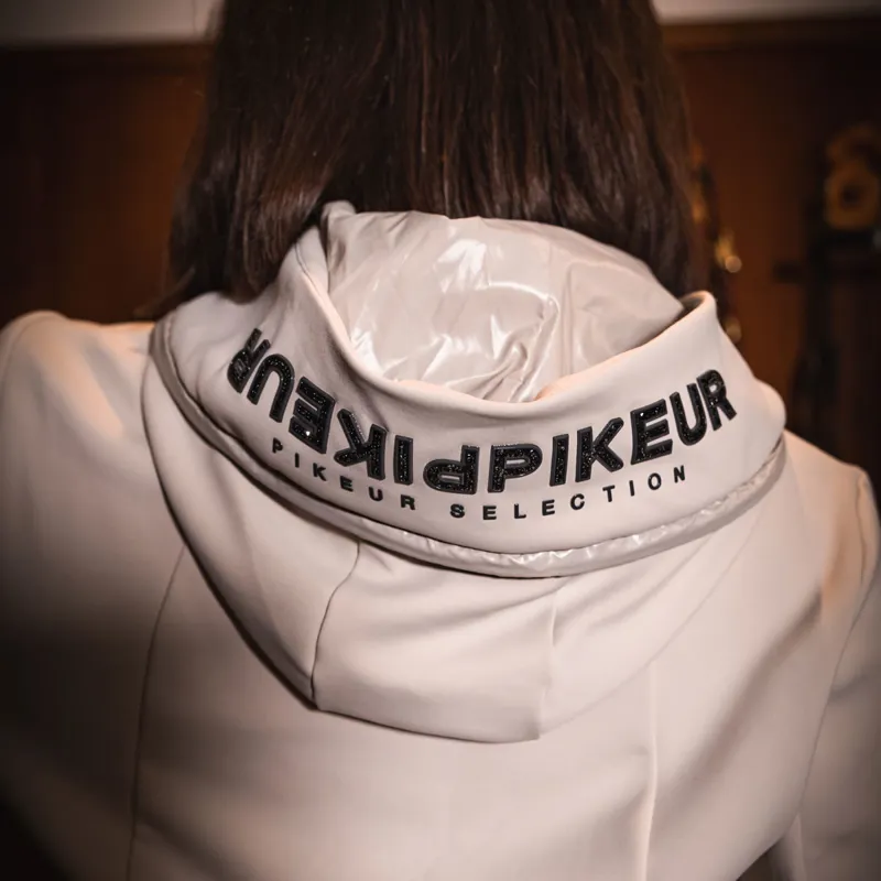 Pikeur Selection 8045 Womens Fleece Jacket - Pale Grey-1