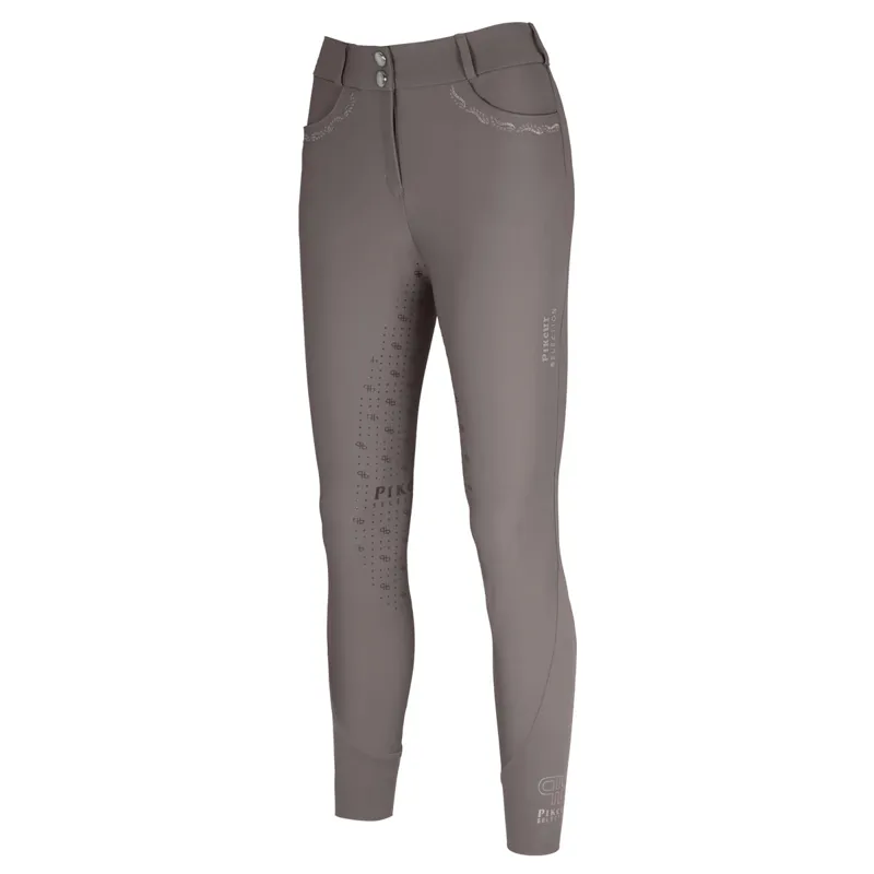 Pikeur Selection Ceelina SD Full Grip Ladies Breeches - Mystic Grey