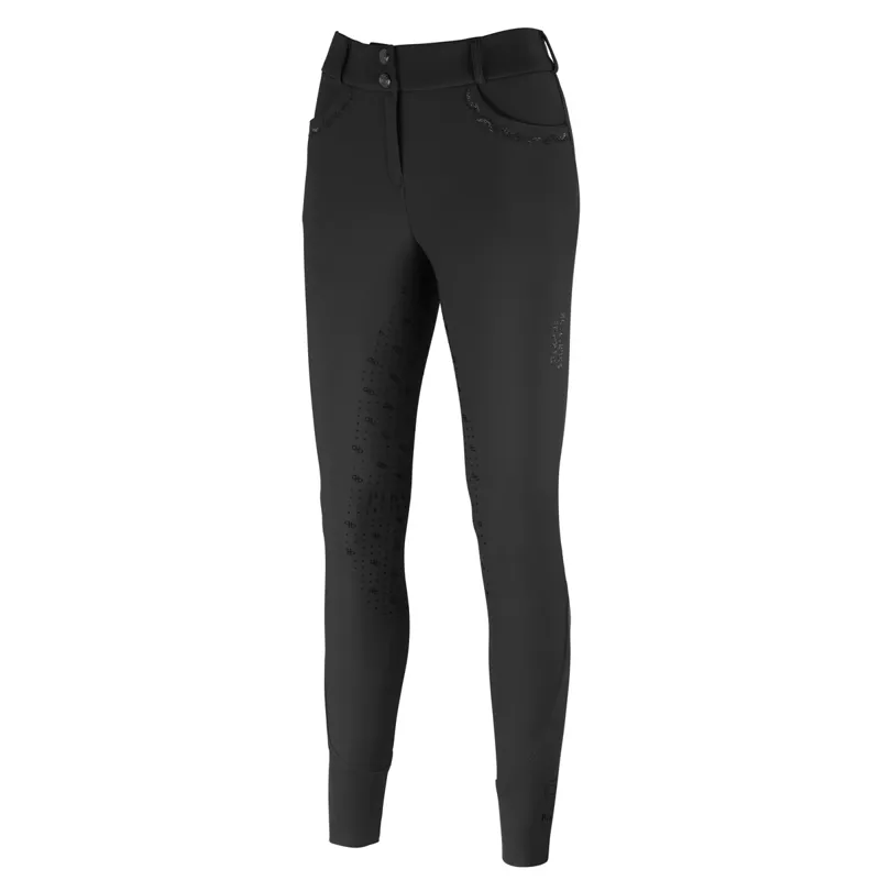 Pikeur Ceelina SD Full Grip Womens Winter Breeches - Black