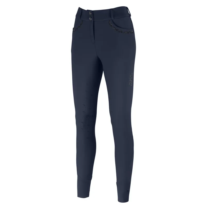 Pikeur Ceelina SD Full Grip Womens Winter Breeches - Nightblue