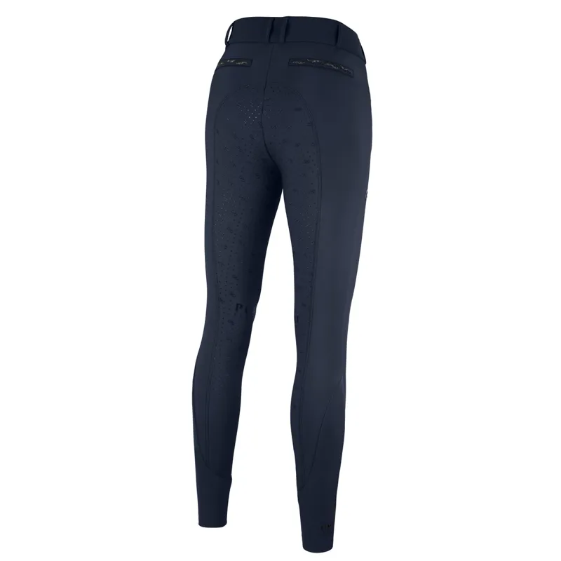 Pikeur Ceelina SD Full Grip Womens Winter Breeches - Nightblue-1