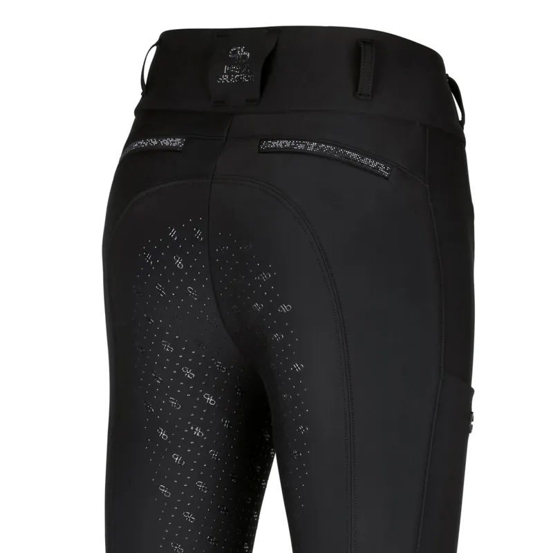 Pikeur Laure SD Full Grip Ladies FlexTech Breeches - Black-2