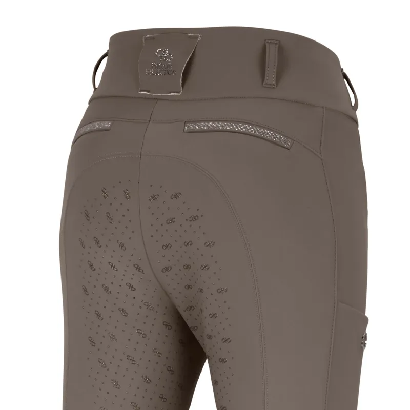 Pikeur Laure SD Full Grip Ladies FlexTech Breeches - Taupe-2