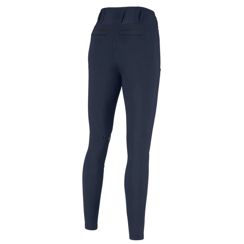 Pikeur Linnett SD Full Seat Womens Winter Riding Tights - Nightblue-1