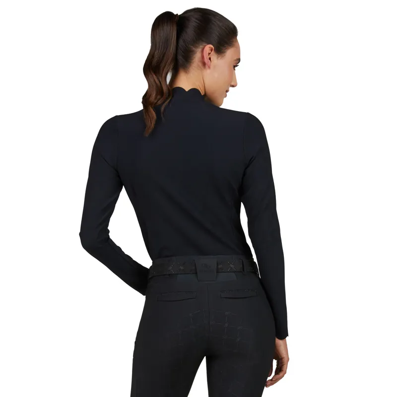 Pikeur Selection 8285 Rip Womens Shirt - Black-2