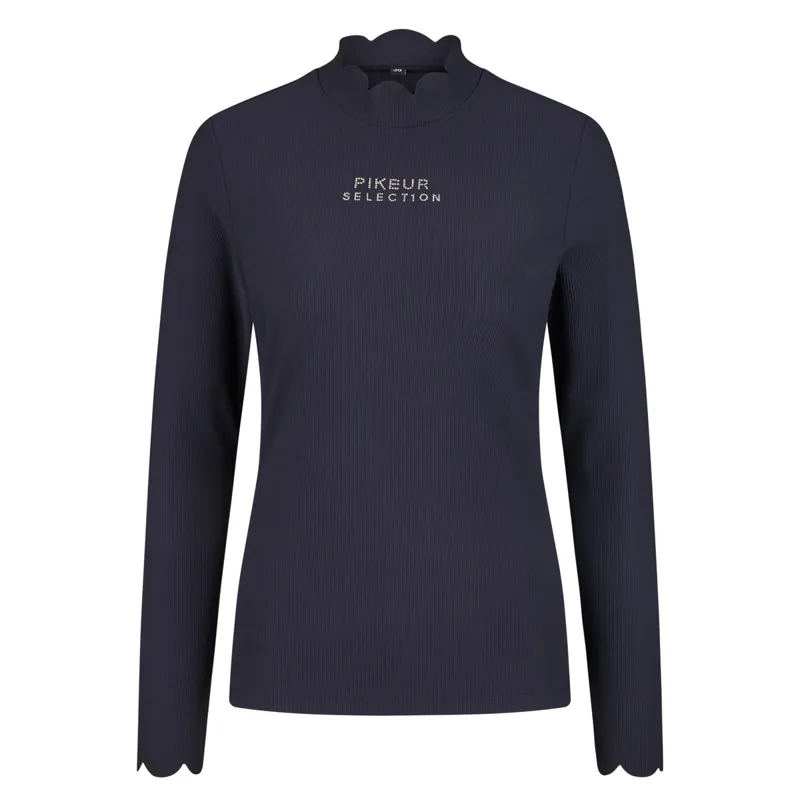 Pikeur Selection 8285 Rip Womens Shirt - Nightblue