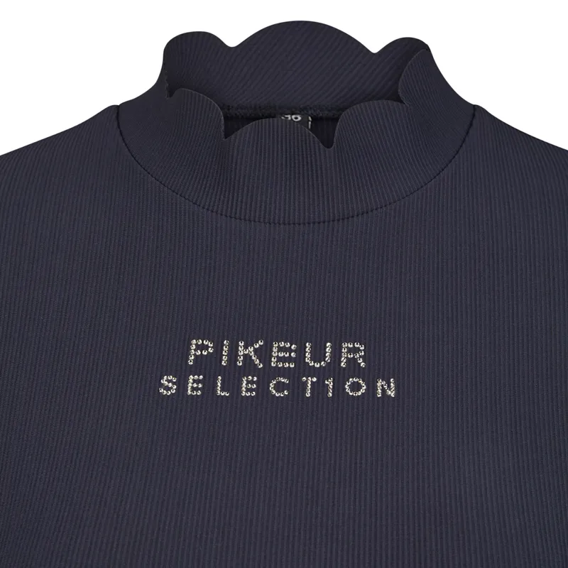 Pikeur Selection 8285 Rip Womens Shirt - Nightblue-2