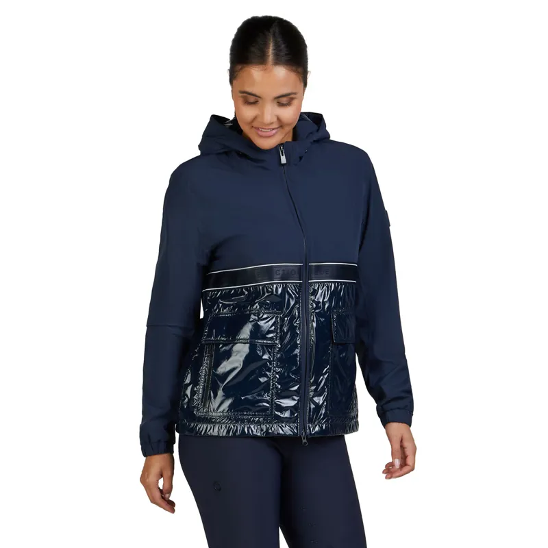 Pikeur Selection 7018 Ladies Waterproof Rain Jacket - Navy