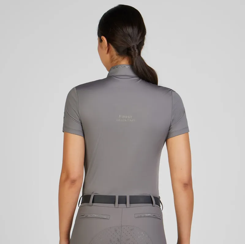 Pikeur Selection 7210 Ladies Functional Top - Mystic Grey-1