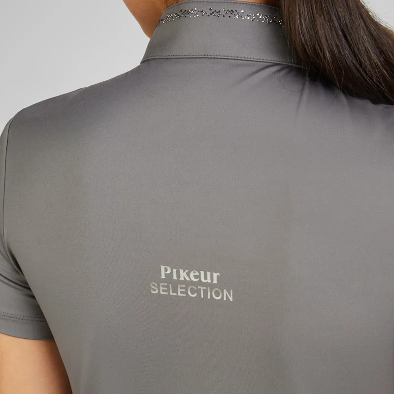 Pikeur Selection 7210 Ladies Functional Top - Mystic Grey-3