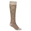 Pikeur Selection 8713 Lurex Womens Tall Riding Socks - Beige/Braun