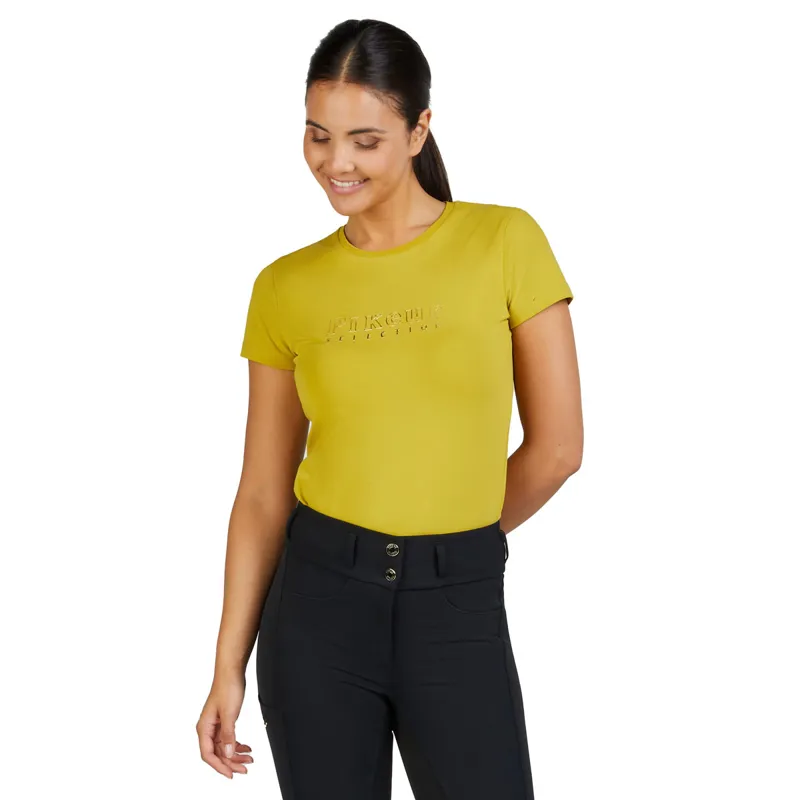 Pikeur Selection 7213 Ladies T-Shirt - Golden Olive