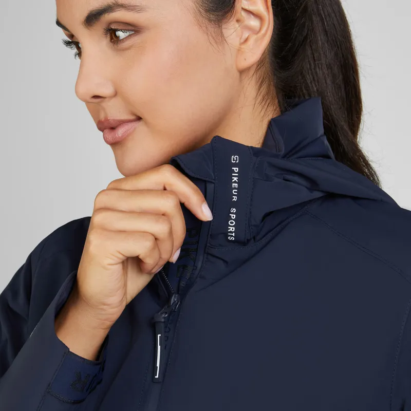 Pikeur Sports 7024 Ladies Waterproof Jacket - Nightblue-4