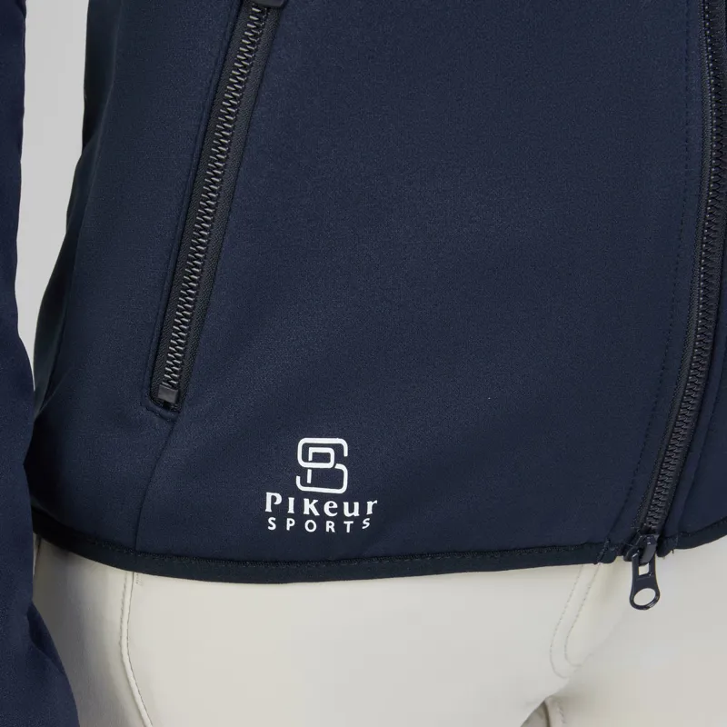Pikeur Sports 7038 Ladies Summer Fleece Jacket - Nightblue-2