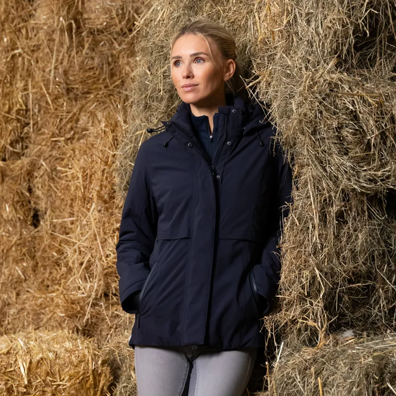 Pikeur Sports 8024 Womens Waterproof Jacket - Nightblue-2