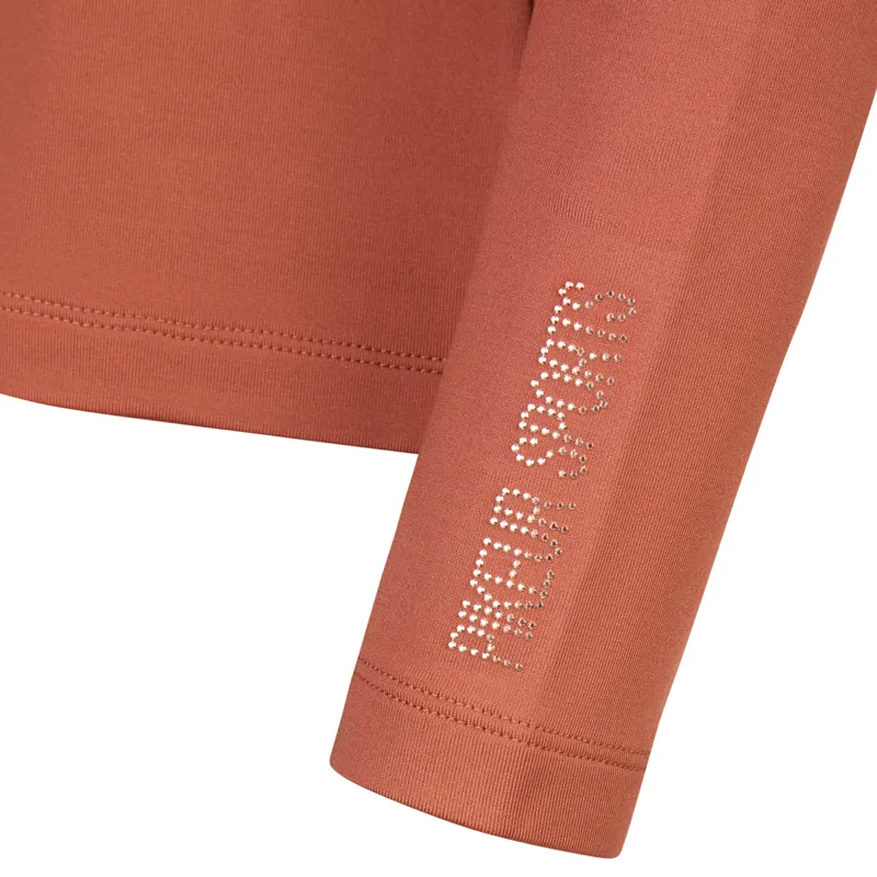 Pikeur Sports 8273 Womens Functional Top - Rosewood-3