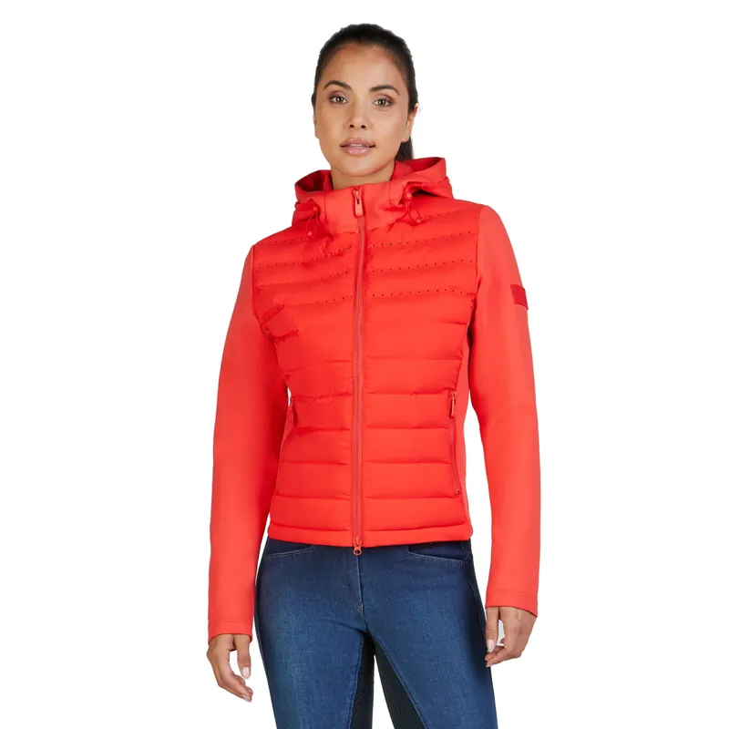 Pikeur Sports 7043 Ladies Hybrid Jacket - Red Flame