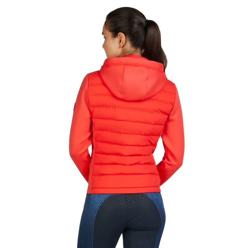 Pikeur Sports 7043 Ladies Hybrid Jacket - Red Flame-2