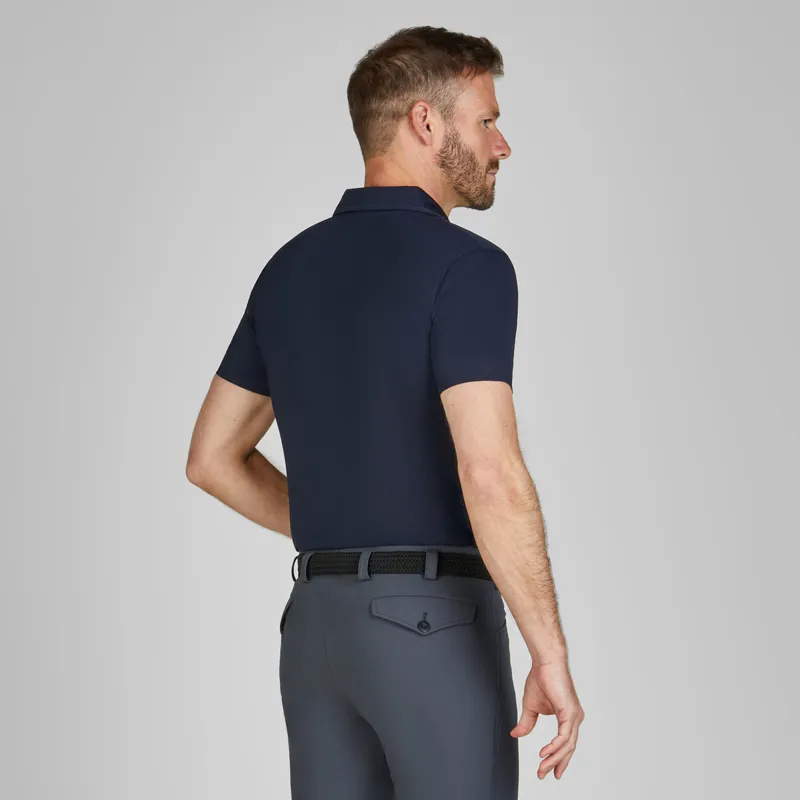 Pikeur Sports 7249 Mens Functional Polo Shirt - Nightblue-1