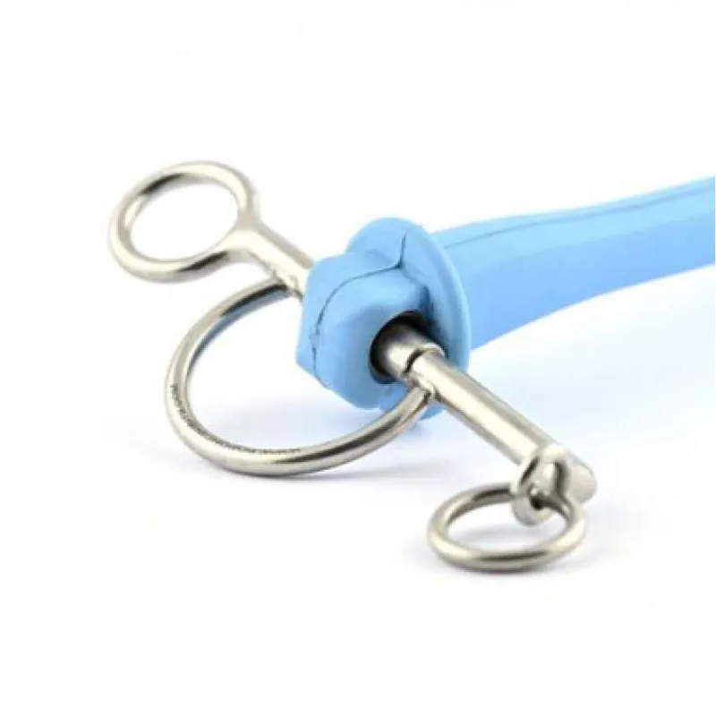 Poponcini Harmony PHL Long Shank Pelham Bit - Blue-1