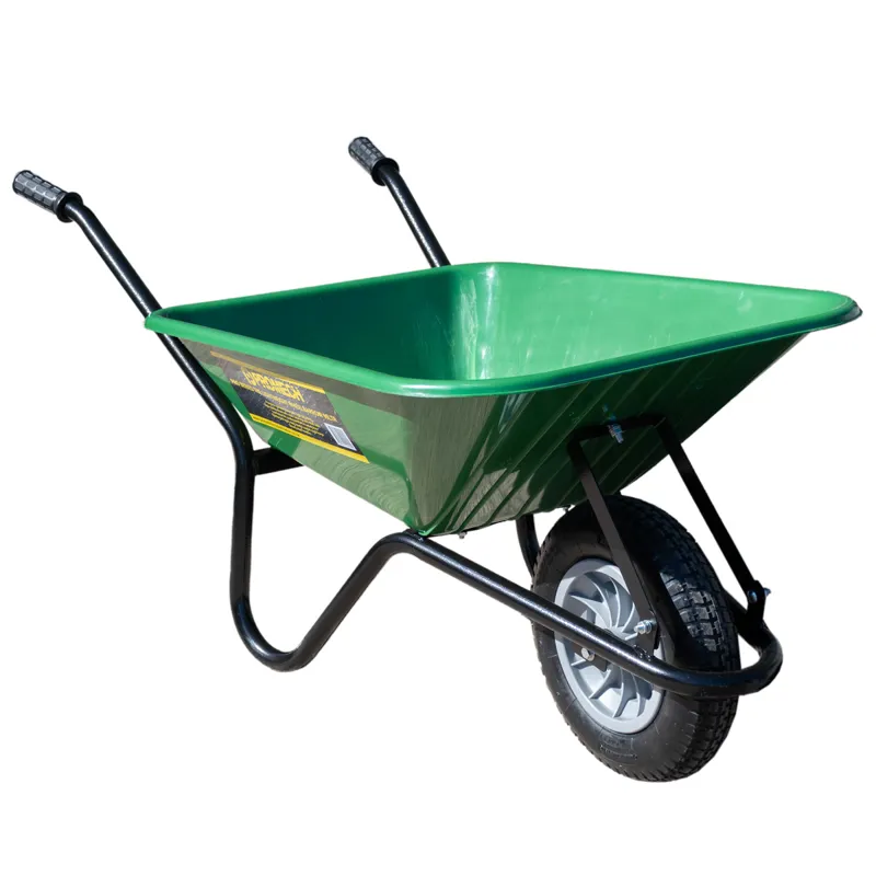 Promech Pro Series Lightweight 90L Wheelbarrow - Green