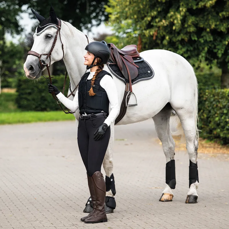 QHP Adults Body Protector - Black-4