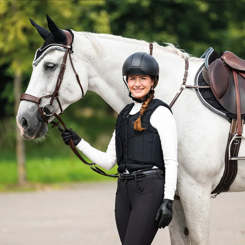 QHP Adults Body Protector - Black-5