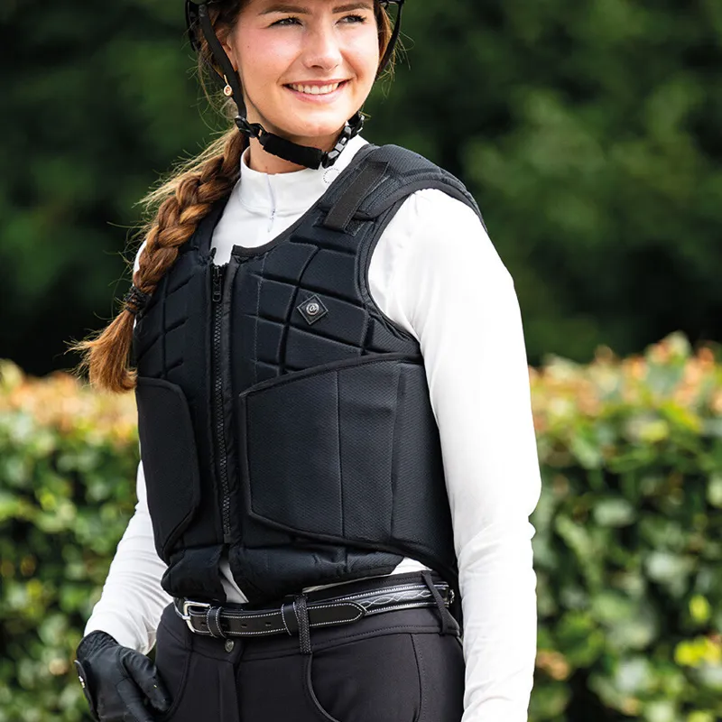 QHP Adults Body Protector - Black-6