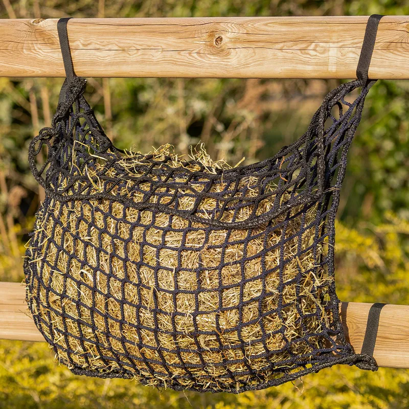 QHP Two-Sided Slow Feeder Haynet - Black