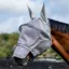 Rambo Plus Flymask - Silver/Thunderstorm Grey